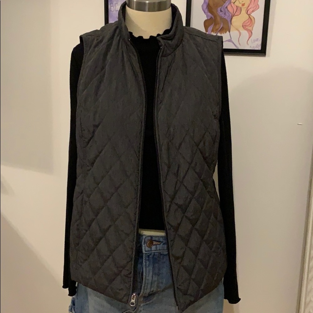 Grey vest